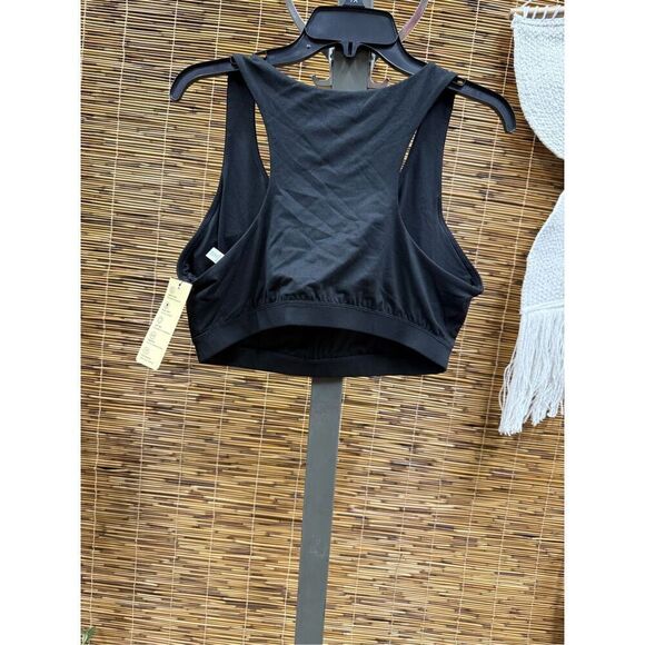 Ideology Plus Size Sweat Set Sports Bra Black Size 3X - Picture 3 of 3